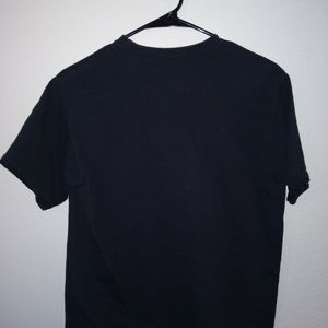 Black blue shirt